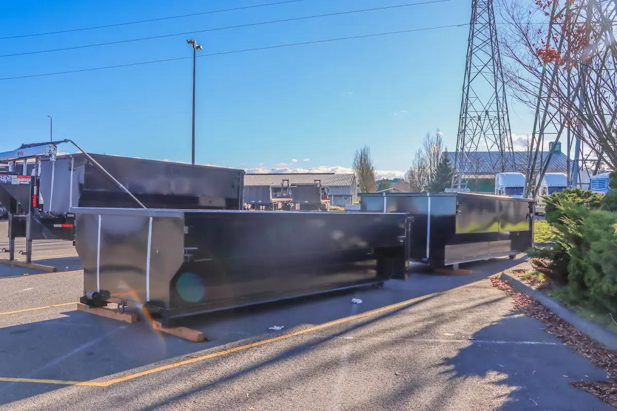 Professional dumpster rental and junk removal service in East Hills